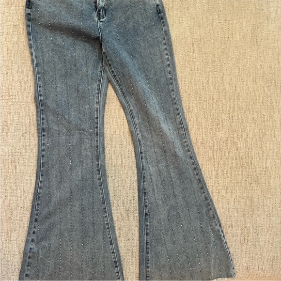 Blue B Rhinestone jeans - Picture 2 of 5